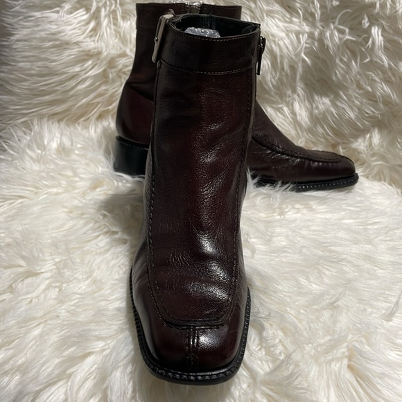 Bally brown Corian Ankle Boots size 37 made in Italy - Picture 3 of 11